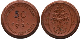 50 Pfennig 1921, Tannhausen / Jedlina zdrój
