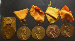 Niemcy, Zestaw medali 100-lecie Wilhelma I (5 egz)