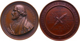 Belgia, Medal francuskiego pisarza Eugëne Süe 1844