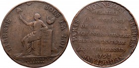 Francja, Medal 1791