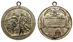 USA, Medal 1893 upamiętniający wystawę 500-lecia odkrycia ameryki