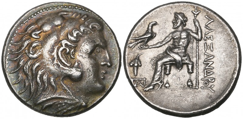 Kings of Macedon, Alexander III (336-323 BC), tetradrachm, Pella, c. 276-274 BC,...