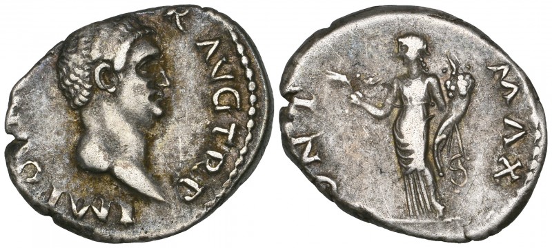Otho (69), denarius, Rome, IMP O[THO CAESA]R AVG TR P, head right, rev., [P]ONT ...