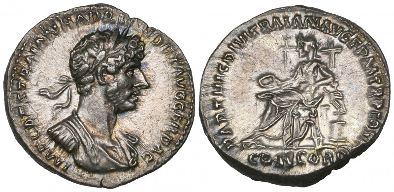 Hadrian (117-138), denarius, Rome, 117, IMP CAES TRAIAN HADRIAN OPT AVG GER DAC,...