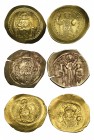Constantine IX (1042-1055), histamenon, Constantinople, 4.35g (DO 2; S. 1829), crinkled, very fine; Constantine X (1059-1067), histamenon, Constantino...