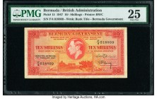 Bermuda Bermuda Government 10 Shillings 17.2.1947 Pick 15 PMG Very Fine 25. 

HID09801242017

© 2020 Heritage Auctions | All Rights Reserve