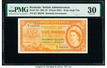 Bermuda Bermuda Government 5 Pounds 1.10.1966 Pick 21d PMG Very Fine 30. 

HID09801242017

© 2020 Heritage Auctions | All Rights Reserve