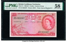 British Caribbean Territories Currency Board 1 Dollar 2.1.1962 Pick 7c PMG Choice About Unc 58. 

HID09801242017

© 2020 Heritage Auctions | All Right...