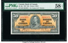 Canada Bank of Canada $50 2.1.1937 Pick 63c BC-26c PMG Choice About Unc 58 EPQ. 

HID09801242017

© 2020 Heritage Auctions | All Rights Reserve