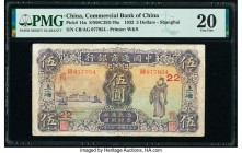 China Commercial Bank of China 5 Dollars 1932 Pick 14a S/M#C293-70a PMG Very Fine 20. 

HID09801242017

© 2020 Heritage Auctions | All Rights Reserve