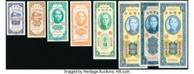 China Bank of Taiwan Group Lot of 8 Examples Crisp Uncirculated. Possible trimming is evident.

HID09801242017

© 2020 Heritage Auctions | All Rights ...