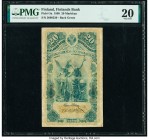 Finland Finlands Bank 20 Markkaa 1898 Pick 5a PMG Very Fine 20. 

HID09801242017

© 2020 Heritage Auctions | All Rights Reserve