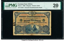 German East Africa Deutsch-Ostafrikanische Bank 15.6.5 Rupien 1905 Pick 1 PMG Very Fine 20. Rust damage. 

HID09801242017

© 2020 Heritage Auctions | ...