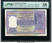 India Reserve Bank of India 100 Rupees ND (1957-62) Pick 44 Jhun6.7.4.1 PMG Choice About Unc 58. Staple holes at issue. 

HID09801242017

© 2020 Herit...