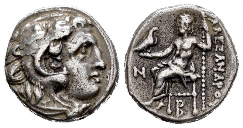 Imperio Macedonio. Antígonos I Monophthalmos. Dracma. 320-301 a.C. Kolophon. A n...