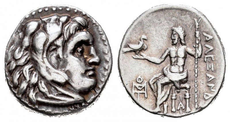 Imperio Macedonio. Alejandro III Magno. Dracma. 319-305 a.C. Magnesia. (Price-19...
