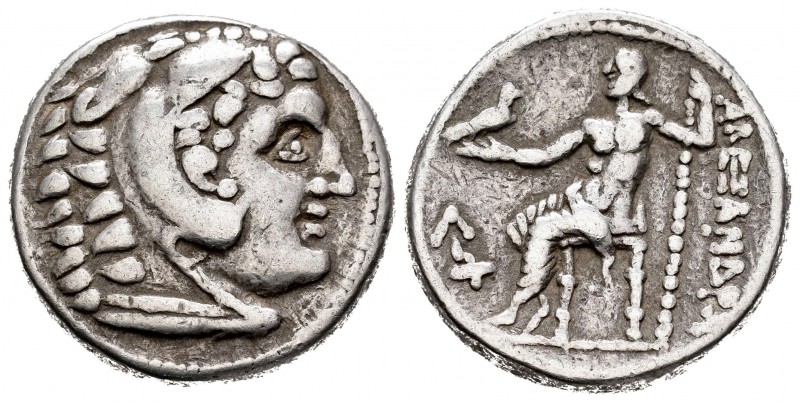 Imperio Macedonio. Alejandro III Magno. Tetradracma. 336-323 a. C. Amphipolis. (...