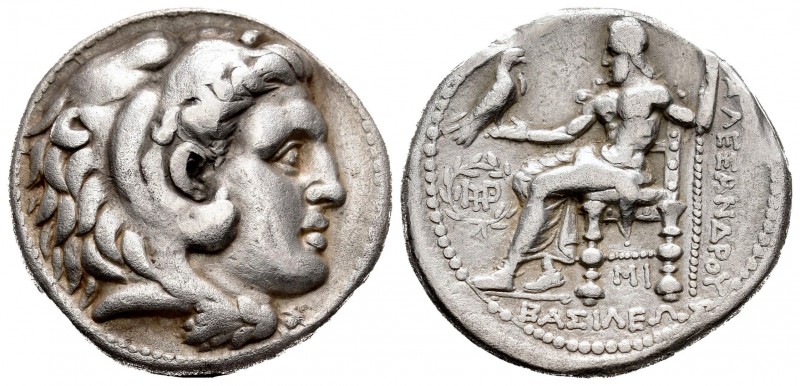 Imperio Macedonio. Alejandro III Magno. Tetradracma. 300-280 a.C. Macedonia. (Mü...