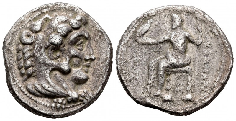 Imperio Macedonio. Alejandro III Magno. Tetradracma. 325-323 a.C. Incierta. ¿Cil...