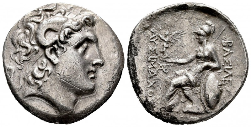 Reino de Tracia. Lisímaco. Tetradracma. 305-281 a.C. Bithynia. (Müller-524). Anv...