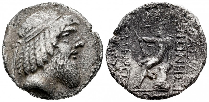Reino de Characene. Theonesios I. Tetradracma. 25-18 a.C. Charax-Spasinu. (Sear-...