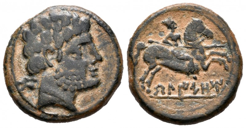 Belikiom. As. 120-20 a.C. Belchite (Zaragoza). (Abh-243 var). (Acip-1434). Anv.:...