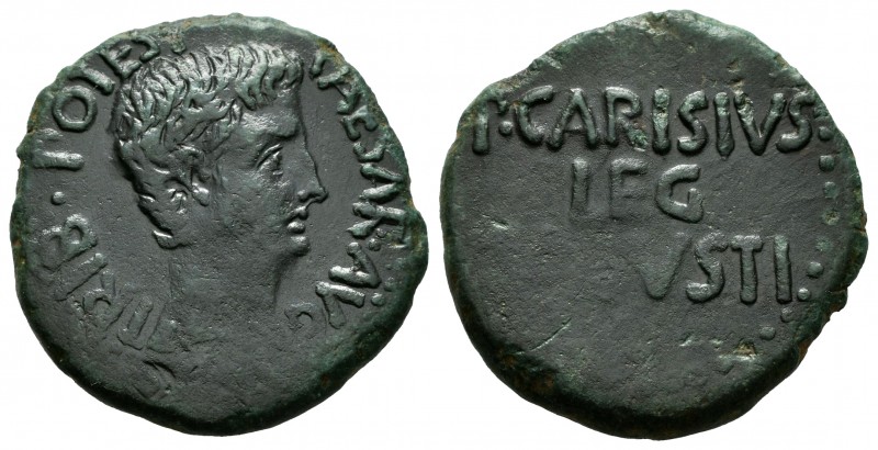 Emerita Augusta. As. 27 a.C. Mérida (Badajoz). Época de Augusto. (Abh-989). (Aci...