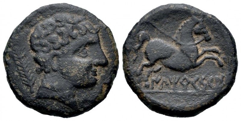 Iltirkesken. Semis. 200-180 a.C. Zona de Solsona (Lleida). (Abh-1450). (Acip-138...