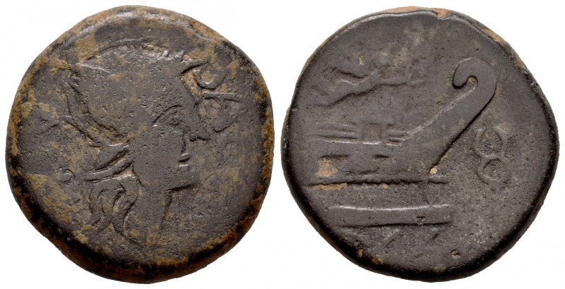 Arse-Saguntum. As. 50-20 a.C. Sagunto (Valencia). (Abh-2078). (Acip-1986). Anv.:...