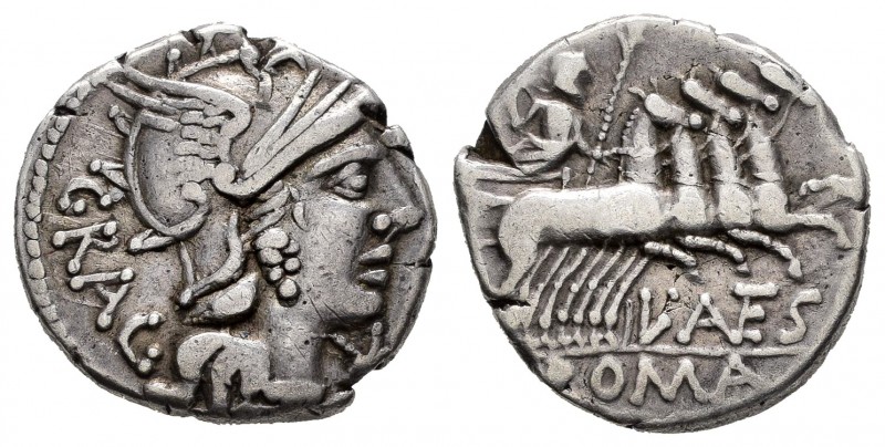 Antestia. L. Antestius Gragulus. Denario. 136 a.C. Roma. (Ffc-151). (Craw-238/1)...