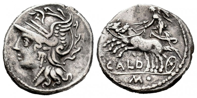 Coelia. C. Coelius Caldus. Denario. 104 a.C. Roma. (Ffc-575). (Craw-318/1b). (Ca...