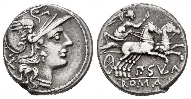 Cornelia. P. Cornelias Sulla. Denario. 151 a.C. Roma. (Ffc-607). (Craw-205/1). (...