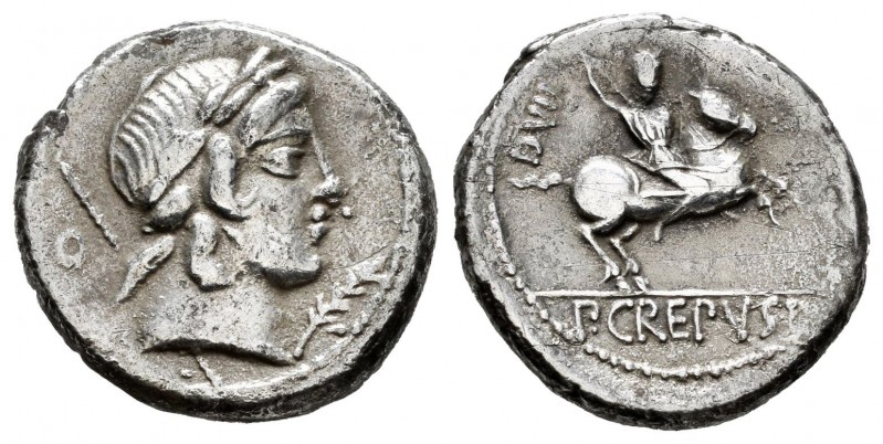 Crepusia. Publius Crepusius. Denario. 82 a.C. Roma. (Ffc-658). (Craw-361/1). (Ca...
