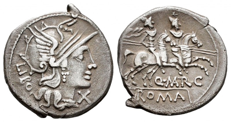 Marcia. Q. Marcius Libo. Denario. 148 a.C. Roma. (Ffc-848). (Craw-215/1). (Cal-9...
