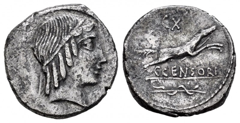 Marcia. Caius Marcius Censorinus. Denario. 88 a.C. Incierta. (Ffc-875). (Cal-952...