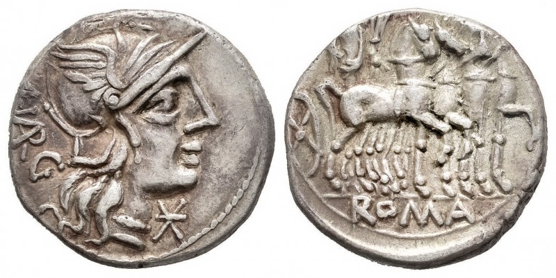 Vargunteia. Marcus Vargunteius. Denario. 130 a.C. Roma. (Ffc-1183). (Craw-257/1)...