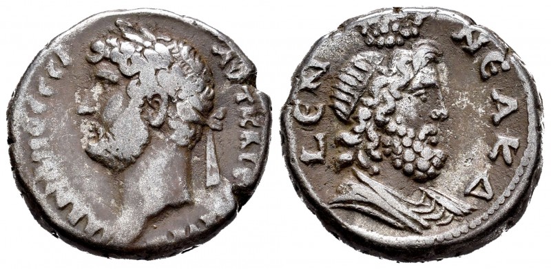 Adriano. Tetradracma. RY 19 = 134/5 d.C. Egipto. (Dattari-(Savio) 7463). (Köln-1...