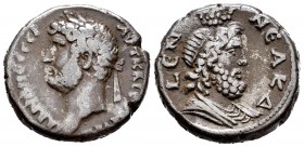 Adriano. Tetradracma. RY 19 = 134/5 d.C. Egipto. (Dattari-(Savio) 7463). (Köln-1150). Anv.: ΑΥΤ ΚΑΙϹ ΤΡΑΙΑΝ ΑΔΡΙΑΝΟϹ ϹЄΒ. Cabeza laureada a izquierda....
