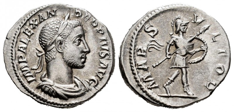 Alejandro Severo. Denario. 232 d.C. Roma. (Spink-7882). (Ric-246). (Seaby-161a)....