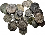 Lote de 23 pequeños bronces del Bajo Imperio Romano. A EXAMINAR. F/Choice VF. Est...200,00.