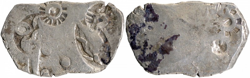 Ancient India
Punch Marked Coin, Magadha Janapada (600-350 BC), Dumraon Hoard t...
