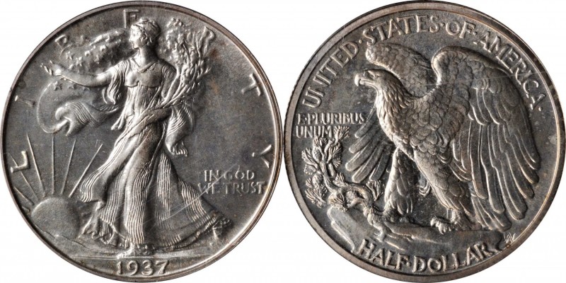 Walking Liberty Half Dollar

1937 Walking Liberty Half Dollar. Proof-65 (PCGS)...