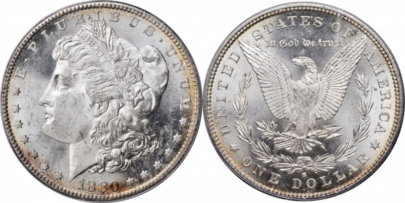 Morgan Silver Dollar

1880-S Morgan Silver Dollar. MS-65 (PCGS). OGH.

PCGS#...