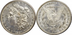 Morgan Silver Dollar

1881-S Morgan Silver Dollar. MS-65 (PCGS). OGH.

PCGS# 7130. NGC ID: 2549.