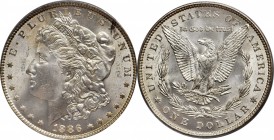 Morgan Silver Dollar

1886 Morgan Silver Dollar. MS-65 (PCGS). OGH.

PCGS# 7166. NGC ID: 254V.