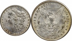 Morgan Silver Dollar

1899-O Morgan Silver Dollar. MS-65 (PCGS). OGH.

PCGS# 7260. NGC ID: 256C.
