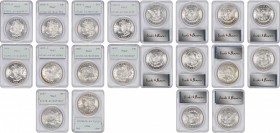 Morgan Silver Dollar

Lot of (10) Morgan Silver Dollars. MS-63 (PCGS). OGH.

Included are: 1879-S; (2) 1880-S; 1882-S; 1885; 1885-O; and (4) 1887.