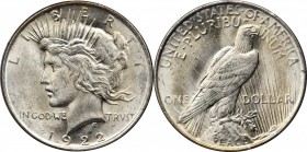 Peace Silver Dollar

Lot of (3) Peace Silver Dollars. MS-63 (PCGS). OGH--First Generation.

Included are: 1922; 1923 and 1924.