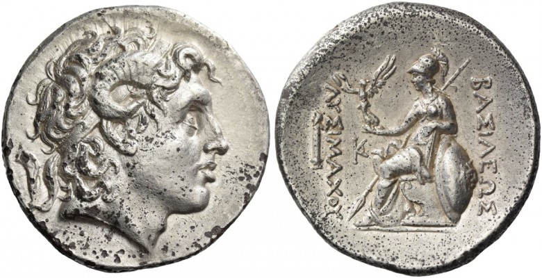Kings of Thrace, Lysimachus, 323 – 281 and posthumous issues. Tetradrachm, Lamps...