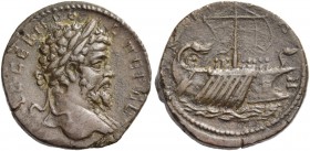 Epirus, Corcyra. Septimius Severus, 193-211. Bronze circa 193-211, Æ 10.80 g. [..] C CEBHPO – C ΠEP CE Laureate bust r., slight drapery on l. shoulder...